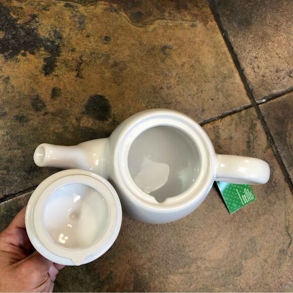 NWT Ceramic Hot Chocolate Tea Kettle Pot 35oz - Picture 4 of 9